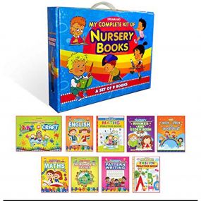 My Complete Kit of Nursery Books- A Set of 9 Books : Children Early Learning Book By Dreamland Publications-Age 2 to 5 years