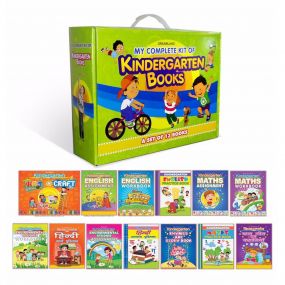 My Complete Kit of Kindergarten Books- A Set of 13 Books : Children Early Learning Book By Dreamland Publications-Age 2 to 5 years