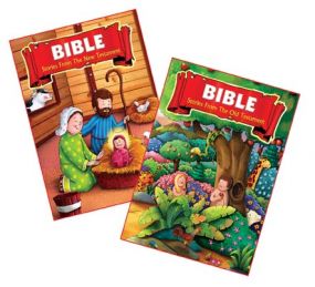 Bible - Pack (2 Titles) : Children Religion Book By Dreamland Publications-Age 5 to 8 years
