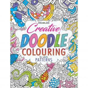 Creative Doodle Colouring - Patterns : Children Colouring Books for Peace and Relaxation Book By Dreamland Publications-Age Big kids( 12+ years)