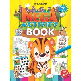 Mega Activity Book : Children Interactive & Activity Book By Dreamland Publications-Age 5 to 8 years