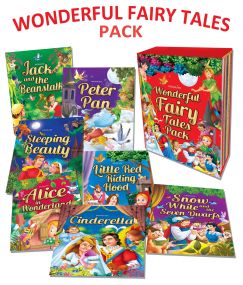 Wonderful Fairy Tales Pack (A Set of 10 Titles) : Children Story books Book By Dreamland Publications-Age 5 to 8 years