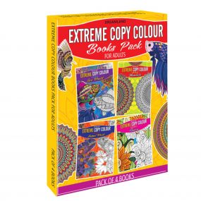 Extreme Copy Colour Series - (4 Titles) : Children Interactive & Activity Book By Dreamland Publications-Age 8 to 12 years