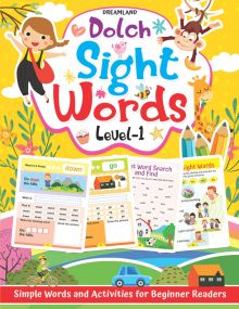 Dolch Sight Words Level 1- Simple Words and Activities for Beginner Readers : Children Early Learning Book By Dreamland Publications-Age 2 to 5 years