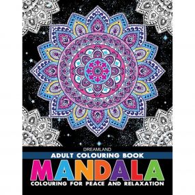 Mandala- Colouring Book for Adults : Children Colouring Books for Peace and Relaxation Book By Dreamland Publications-Age Big kids( 12+ years)