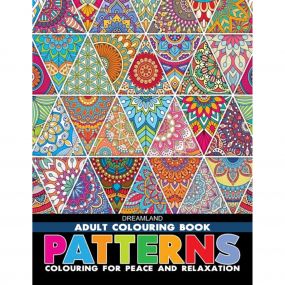 Patterns- Colouring Book for Adults : Children Colouring Books for Peace and Relaxation Book By Dreamland Publications-Age Big kids( 12+ years)