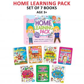 Home Learning Pack Age  3+ : Children Early Learning Book By Dreamland Publications-Age 2 to 5 years