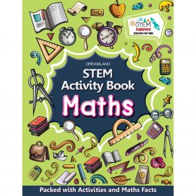 STEM Activity Book - Maths : Children Interactive & Activity Book By Dreamland Publications-Age 8 to 12 years