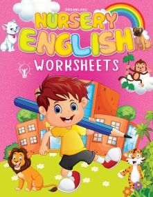 Nursery English Worksheets : Children Early Learning Book By Dreamland Publications-Age 2 to 5 years