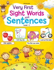 Very First Sight Words Sentences Level 1 : Children Early Learning Book By Dreamland Publications-Age 5 to 8 years