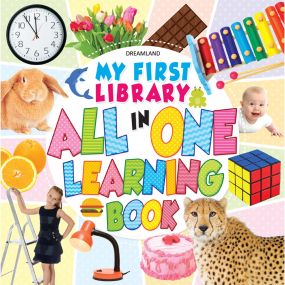 My First Library in All in One Learning Book : Children Early Learning Book By Dreamland Publications-Age 2 to 5 Years