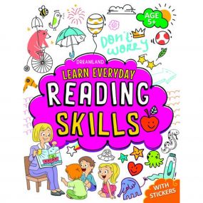 Learn Everyday Reading Skills - Age  5+ : Children Interactive & Activity Book By Dreamland Publications-Age 5 to 8 years