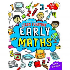 Learn Everyday Early Maths - Age  4+ : Children Interactive & Activity Book By Dreamland Publications-Age 2 to 5 years