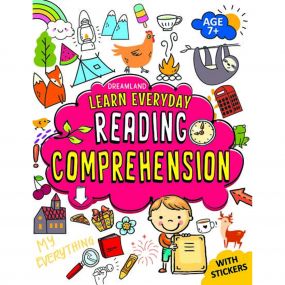 Learn Everyday Reading Comprehension - Age  7+ : Children Interactive & Activity Book By Dreamland Publications-Age 5 to 8 years