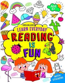 Learn Everyday Reading is Fun - Age  6+ : Children Interactive & Activity Book By Dreamland Publications-Age 5 to 8 years