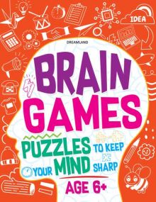 Brain Games Age  6+ : Children Interactive & Activity Book By Dreamland Publications-Age 5 to 8 years