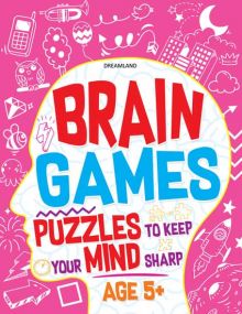 Brain Games Age  5+ : Children Interactive & Activity Book By Dreamland Publications-Age 5 to 8 years