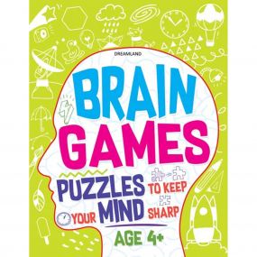 Brain Games Age  4+ : Children Interactive & Activity Book By Dreamland Publications-Age 2 to 5 years