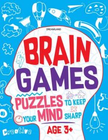 Brain Games Age  3+ : Children Interactive & Activity Book By Dreamland Publications-Age 2 to 5 years