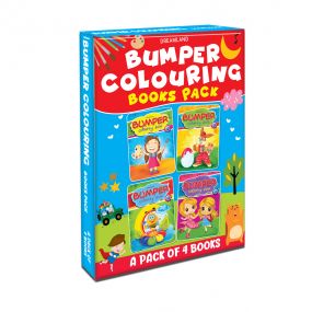 Bumper Colouring Books - (4 Titles) : Children Drawing, Painting & Colouring Book By Dreamland Publications-Age 2 to 5 years