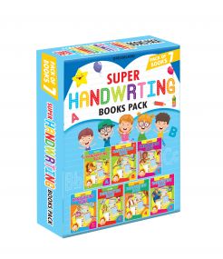 Super Handwriting Books Pack - (7 Titles) : Children Early Learning Book By Dreamland Publications-Age 2 to 5 years