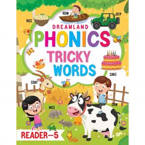 Phonics Reader - 5 (Tricky Words) Age  8+ : Children Early Learning Book By Dreamland Publications-Age 8 to 12 Years