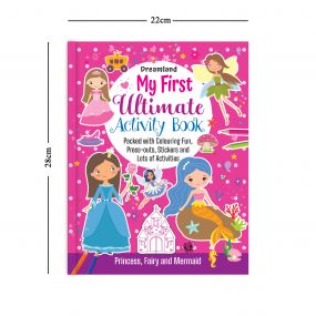 Dreamland My First Ultimate Activity Book-  Princess, Fairy and Mermaid for Kids 4+ Years