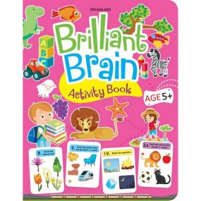 Brilliant Brain Activity Book 5+ : Children Interactive & Activity Book By Dreamland Publications-Age 5 to 8 years