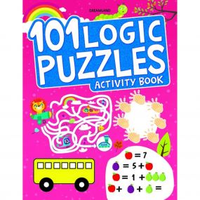 101 Logic Puzzles Activity Book : Children Interactive & Activity Book By Dreamland Publications-Age 5 to 8 years