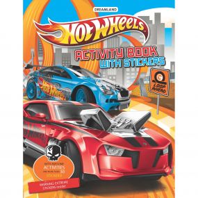 Hot Wheels Activity Book with Stickers : Children Interactive & Activity Book By Dreamland Publications-Age 2 to 5 years