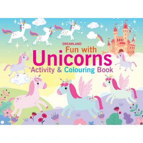 Fun with Unicorns Activity & Colouring : Children Interactive & Activity Book By Dreamland Publications-Age 2 to 5 years