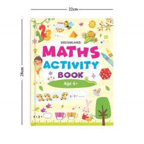 Dreamland Maths Activity Book for Kids 4+ Years