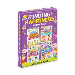 Finding Happiness Books Pack- A Pack of 4 Books : Children Interactive & Activity Book By Dreamland Publications-Age 2 to 5 years