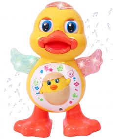 Toyshine Dancing Duck with Music Flashing Lights and Real Dancing Action