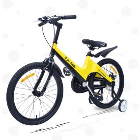 R for Rabbit Tiny Toes Rapid Smart Plug & Play Bicycle Yellow Black - 20 inches