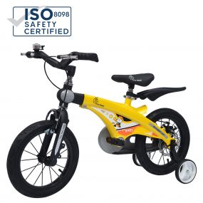 R for Rabbit Tiny Toes Jazz Plug N Play Bicycle Yellow - 14 inches