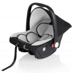 R for Rabbit Picaboo Infant Car Seat Cum Carry Cot - Black & Grey
