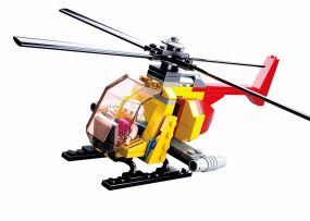 Playzu Sluban AviationIII- Helicopter Building Blocks Kit for Boys and GirlsCreative Construction Set Educational STEM Toy, Blocks Compatible with Other Leading Brands, BIS Certified