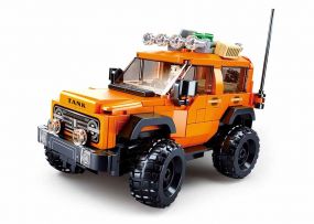 Sluban Model Bricks-Tank 300 SUV (302 pcs) Building Blocks Kit for Boys and Girls Aged 8 Years and Above Creative Construction Set, Blocks Compatible with Other Leading Brands, BIS Certified.