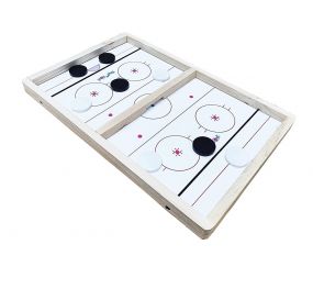 MUREN Home Tabletaop 2 in 1 Fast Sling Puck String Hockey Tokens Wooden Lightweight Non-Toxic For Kids Party & Fun Games Board Game