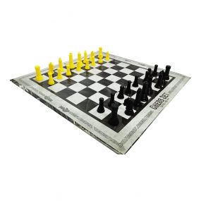 MUREN Educational Chess Set with Folding Chess Board with 32 Soldiers Tokens, Brain IQ Problem Solver, Travel Toys for Kids and Adults Strategy & War Broad Games