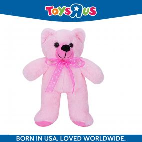 Animal Alley Huggable Lovable Soft Toy Teddy Bear 36cm Pink