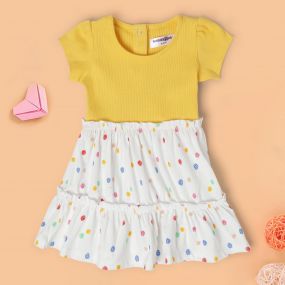 Babies R Us Cotton Dress 6 - 9 Months - Yellow