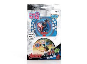 Bubble Magic FanBubs Captain America Theme - Just Dip, Wave & Play Bubble Maker