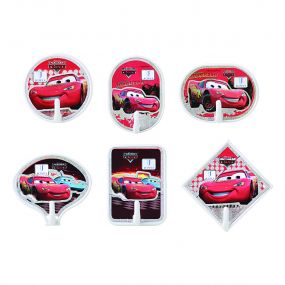 Joyo Disney Shape Hooks (Big) (6 Pcs Set)-Pixar Cars