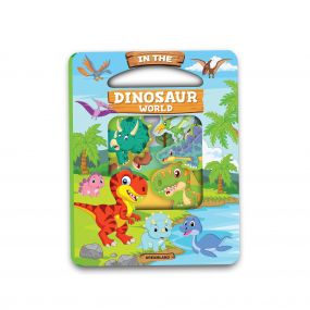 Dreamland Die Cut Window Board Book - In the Dinosaurs World for Kids Picture Book for Children Educations Board Book for Kid Dreamland Die-Cut Shape Board Books