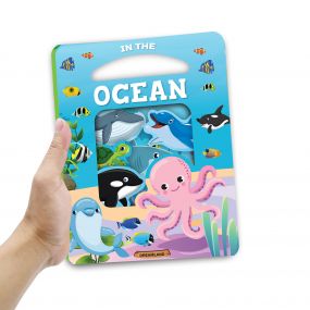 Dreamland Die Cut Window Board Book - In the Ocean Picture Book for Children Educations Board Book for Kid Dreamland Die-Cut Shape Board Books