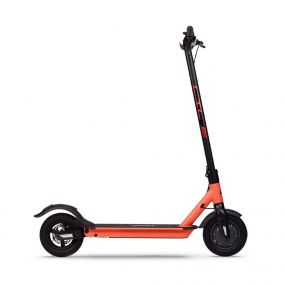 Limited Edition EMotorad RED Lil E Foldable Electric Kick Scooter I 7.5Ah Lithium Ion Battery 20 Kms Range I LCD Display I LED Head lamp I Thumb Throttle I 8.5" Tyre I IPX4 Water Resistance