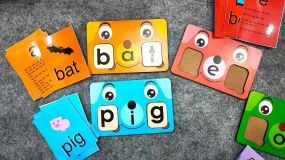 Jo&Ko Spell with Pups - Fun way to learn 3 letter CVC words Phonics