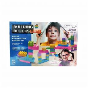 MUREN Multi Colored Mega Jumbo Happy Home House 3D Art Building Blocks with Attractive Windows Smooth Rounded Edges - Building Blocks for Kids Board Game